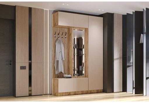 Прихожая Бавария Дуб вотан/кашемир