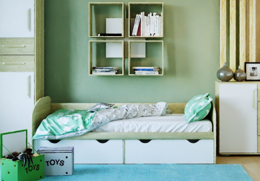 Кровать КД-1.8 (с ящиком)