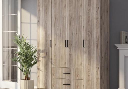 Шкаф 4-х створчатый Титан