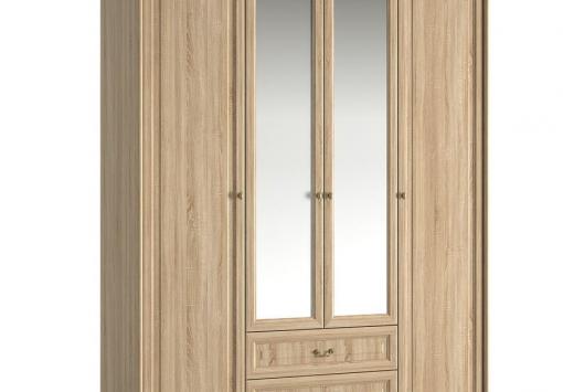 Шкаф 4-х створчатый (дуб сонома) ЯН-06